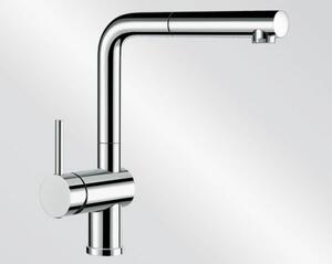 Miscelatore da cucina BLANCO LINUS-S Leva sinistra Miscelatore monocomando cromo | alta pressione