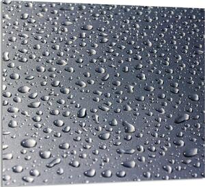 PIATTO IN VETRO PER CUCINA 65x60 gocce