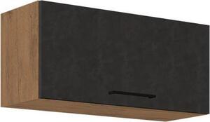 Mobile cucina alto chiuso 80 cm ZHILAN 1 - rovere lancelot / matera