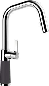 Rubinetto da cucina Schock SC-530 Cristadur bocca estraibile Linea Verde Crepuscolo