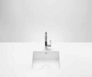Dornbracht lavabo individuel, 450x400mm, acier vitrifié, 38450002-62, 38450002-62