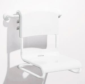 Sedile per doccia Sicura in alluminio bianco Gedy