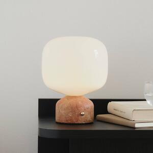 GEJST Lampada da tavolo di design Meemo, dimmerabile, Marrone / Ruggine, Soggiorno / Sala da pranzo, Vetro, Lampada da tavolo
