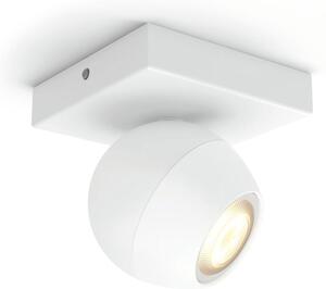 Philips Hue White Amb. Buckram Spot 1 flg bianco 350lm DS