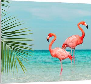 PIASTRELLE IN VETRO PER CUCINA 65x60 Flamingo