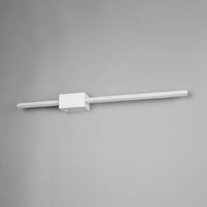 Trio Lighting Applique da parete Cassino, dimmerabile, Bianco / Opale, Soggiorno / Sala da pranzo, Metallo, Moderno, Applique