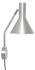 FRANDSEN Applique da parete Lyss, Alluminio / Grigio / Zincato, Soggiorno / Sala da pranzo, Alluminio, Design, Applique