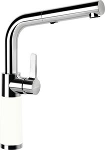 Rubinetto da cucina Schock SC-540 cromo/Cristadur bocca estraibile Linea Verde Giorno