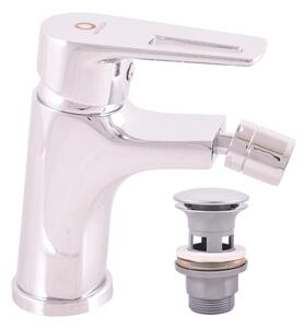 Slezák-RAV Miscelatore per bidet COLORADO, Colore: cromo - beccuccio in plastica, Dimensione: 3/8''