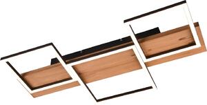 HARPER moderna lampada da incasso a soffitto LED nero Trio 622910332