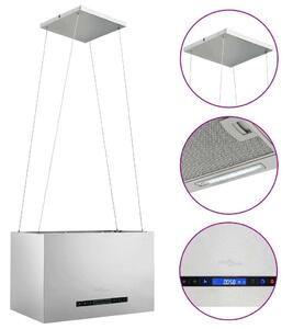 Cappa da Cucina ad Isola Sospesa LCD con Sensore 55 cm Acciaio