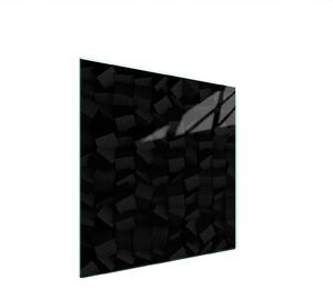 Piastra Di Protezione In Vetrina Per Levatori 50X52 Nero
