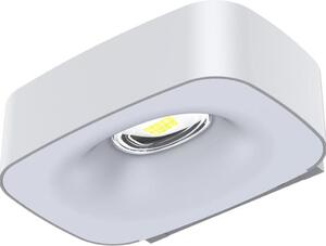 Lampada LED solare da parete bidirezionale 700lm IP65 con sensore crepuscolare - 4000K Alcapower