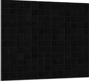 PIATTO IN VETRO PER CUCINA 65x60 Nero