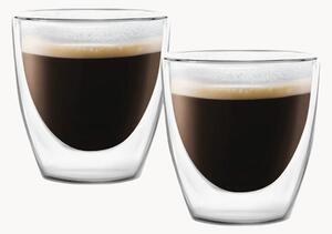 Set di 2 tazzine da caffè a doppia parete Amo