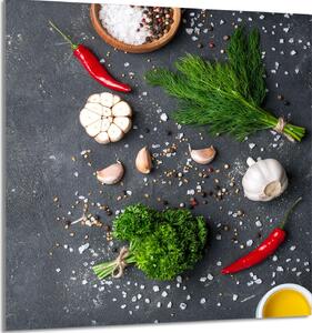 PIATTO IN VETRO PER CUCINA 60x65 ardesia