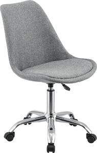 Sedia da ufficio 'Atherton' 83-93x48x55 cm Grigio chiaro