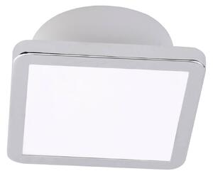 LIGHTME Plafoniera Aqua Uno, Cromo / Argento, Bagno, Alluminio, Moderno, Plafoniera