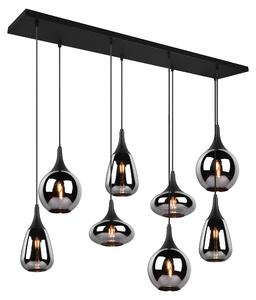 Lampadario LUMINA nero Trio 317000832