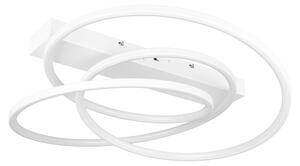 Lampada da soffitto a LED DARVIN 34W Da 2700 a 3500K 4500 lm metallo bianco dimensioni: 16x64x49 cm IP20 Trio