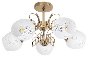 Rabalux Golden lampada da soffitto Fauna per 5x lampadine E27 5099
