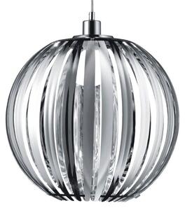 Elegante lampada a sospensione in cromo 1x E27 fino a 60 watt 230V in acrilico camera da letto soggiorno lampada luci illuminazione interna
