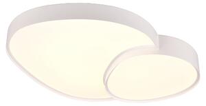 Trio Rise Plafoniera LED 45W dimmerabile bianco opaco CCT colore luce regolabile luce notturna