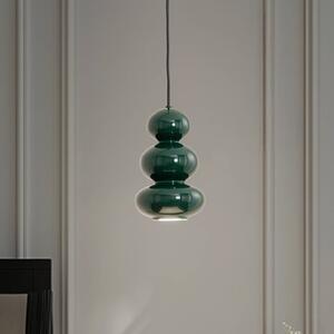 Lampada a sospensione Oman Argon, dimmerabile, Verde, Soggiorno / Sala da pranzo, Vetro, Lampada a sospensione