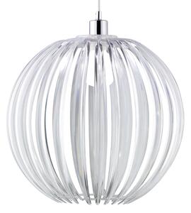ZUCCA lampada a sospensione argento Trio 304100100
