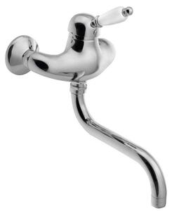 Sapho Kirké - Miscelatore per lavabo Bianco, cromo KI15BC
