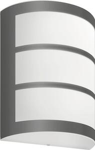Philips 8719514417618 Python lampada da parete per esterni LED 6W/500lm 4000K IP44 antracite