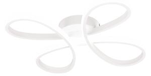 Lampada da soffitto a LED FLY 22W 4000K 2600lm, metallo bianco, dimensioni: 7x40x40 cm, IP20, Trio
