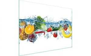 Piatto Protettivo In Vetro Per Cuore 70X52 Frutta