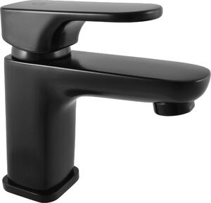 YUKON - Miscelatore per lavabo senza scarico, nero - opaco YU126.0CMAT, RAV Slezák