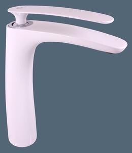 Slezák-RAV Miscelatore per lavabo alto Slezák RAV Tigris TG130BC Colore: bianco/cromo, Dimensione: 1/2''