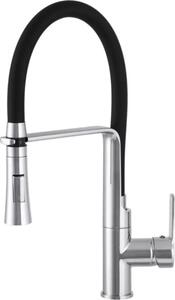 Rubinetto da cucina, 43 cm, oro, bocca girevole a 360°, Vegas
