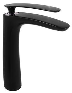 Slezák-RAV Miscelatore per lavabo Slezák RAV Tigris TG130CMATC Colore: nero opaco/cromo, Dimensione: 1/2''