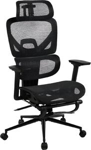 Sedia da ufficio Design ergonomico - Sedia da ufficio - Poggiapiedi pieghevole