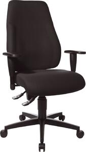 Topstar® LT0BK BC0 Sedia girevole fitness Lady SITNESS nero