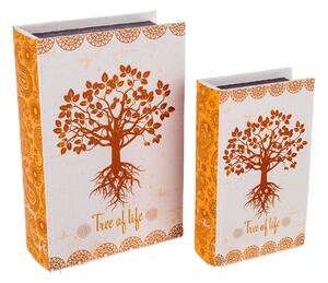 Cestini, scatole e cestini Signes Grimalt Book Book Tree Of Life 2 Unità