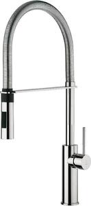 Paffoni Light - Miscelatore per lavello con braccio flessibile, cromo LIG179CR