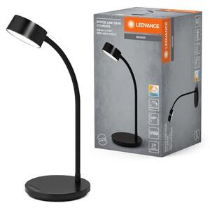 Ledvance - Lampada da tavolo LED dimmerabile touch OFFICE LED/4,8W/5V 3000-6500K nera