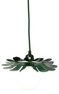 Bohemia-Design - Lampada a sospensione con cavo 1xE27/60W/230V verde