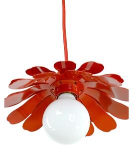 Bohemia-Design - Lampadario a sospensione con cavo 1xE27/60W/230V rosso