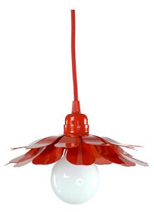 Bohemia-Design - Lampadario a sospensione con cavo 1xE27/60W/230V rosso