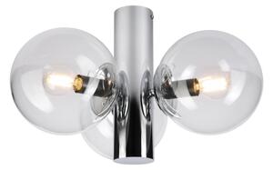 Plafoniera SFERIO 3xE14/5W/230V cromo lucido/trasparente