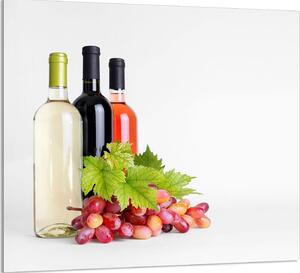 PIATTO IN VETRO PER CUCINA 65x60 Vino
