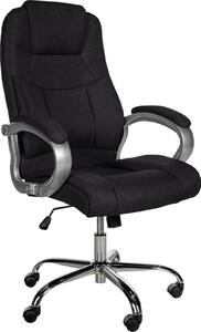 Sedia da ufficio ergonomica, sedia da ufficio, portata fino a 150 kg - Opzioni di comfort regolabili | Colore: nero