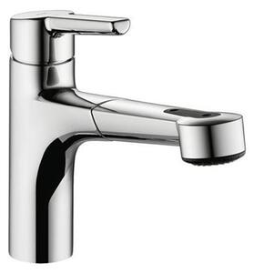 KWC Suno 2, miscelatore per lavabo, cromo, bassa pressione