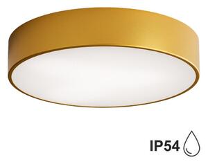 Brilagi - Plafoniera da bagno CLARE 3xE27/24W/230V diametro 40 cm IP54 oro